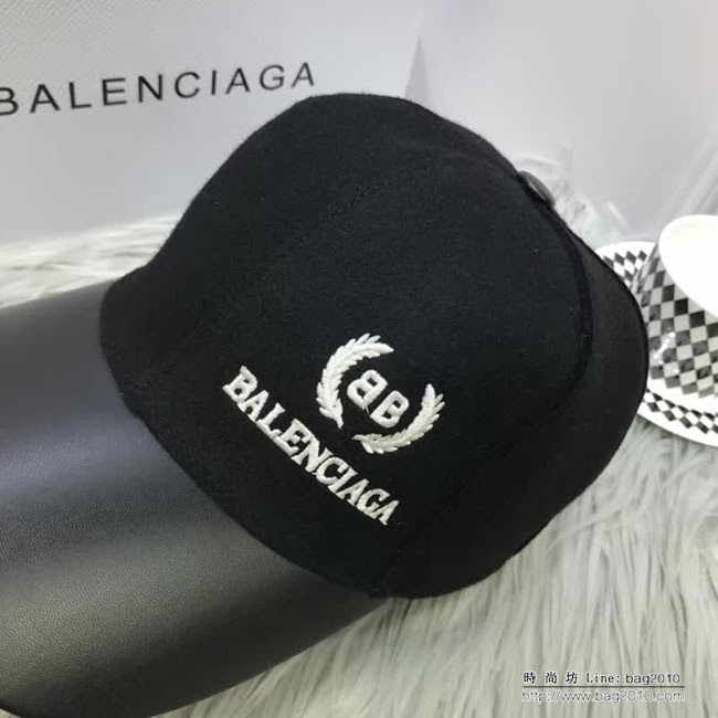 BALENCIAGA巴黎世家 秋冬新品 原版最新款鴨舌帽 海軍女裝帽 LLWJ6998